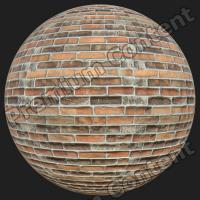 PBR texture wall bricks